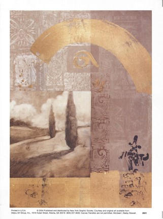 Framed Monteak I Print