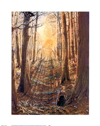 Framed Guardian Angel Print