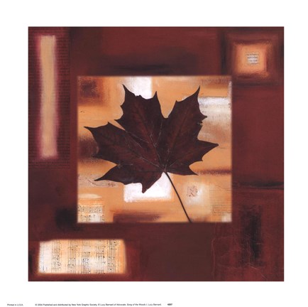 Framed Song of the Woods I Print