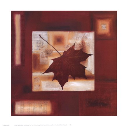 Framed Song of the Woods II Print