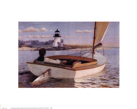 Framed Rounding Brant Point Print