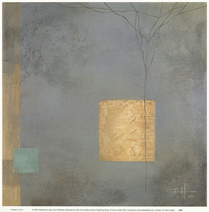 Framed Number 19 Print