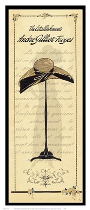 Framed Milliner I Print