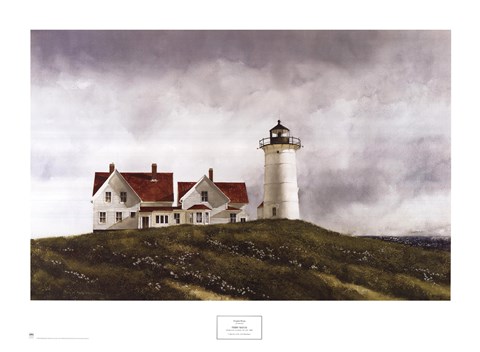 Framed Ferry Watch Print