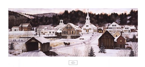 Framed Twilight Glow Print