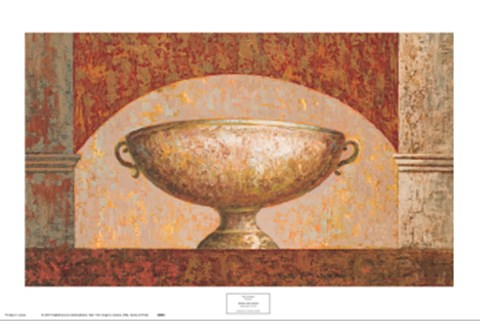 Framed Vessel in Arch I I Print