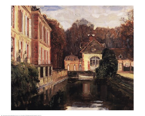 Framed Chateu du Breau Print