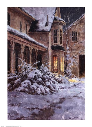 Framed First Snow Print