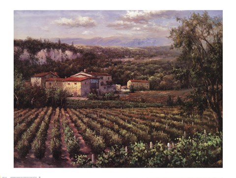 Framed Vino Rosso Print