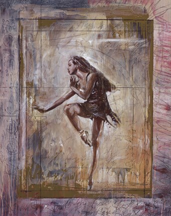 Framed Jazz Lady Print