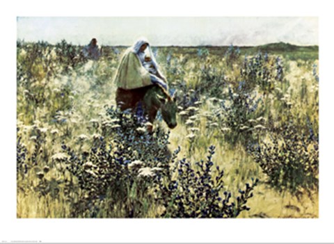 Framed Flight into Egypt Print