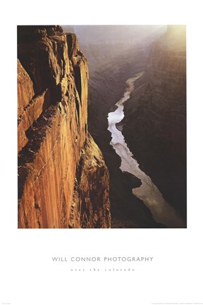 Framed Over the Colorado Print