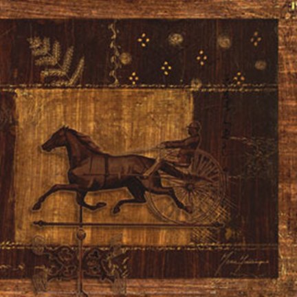 Framed Weather Vane II Print