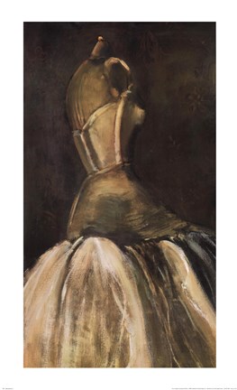 Framed Fashion Statement I Print