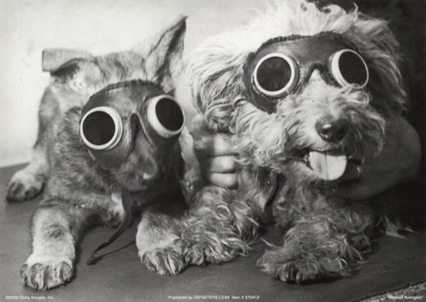 Framed Masked Avengers Print