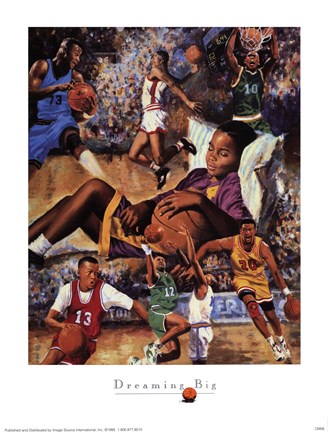 Framed Dreaming Big Print