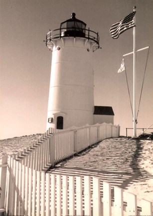 Framed Lighthouse Isle Print