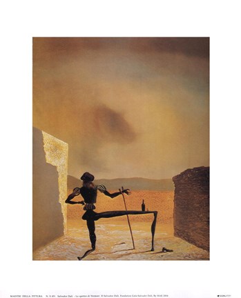 Framed Ghost of Vermeer of Delft Which Can Be Used As a Table, c.1934 Print