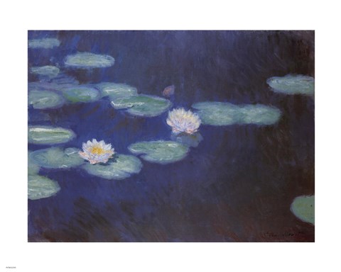 Framed NYMPHEAS, 1897/1898 Print