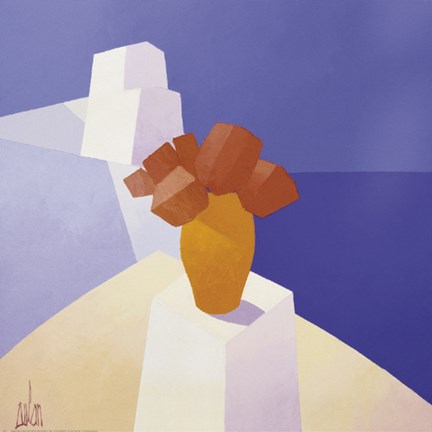 Framed Agean Days Print