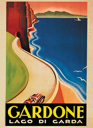 Framed Gardone 933 Print