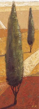 Framed MONTE ALBANO Print