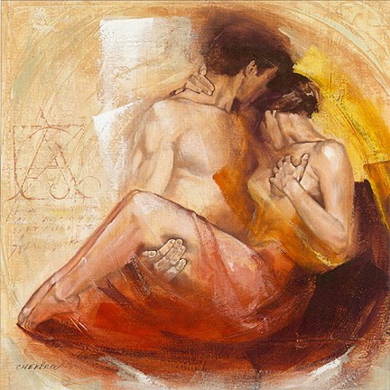 Framed Tender Passion Print