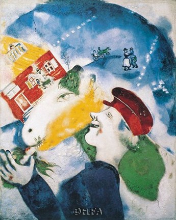 Framed Peasant Life, 1925 Print