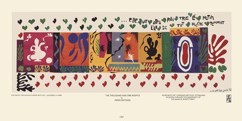 Framed One Thousand and One Nights Print