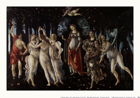 Framed Primavera Print