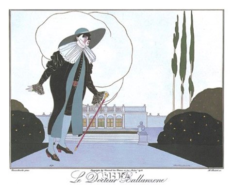 Framed Le Docteur Ballanzone Print