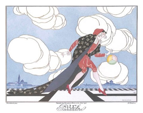 Framed Pantalon Print