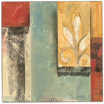 Framed Tapestries V Print