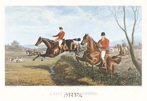 Framed Fast 20 Minutes Print