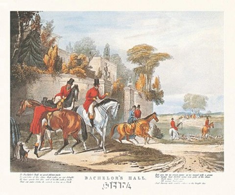 Framed Bachelor's Hall/Plate No. 1 Print