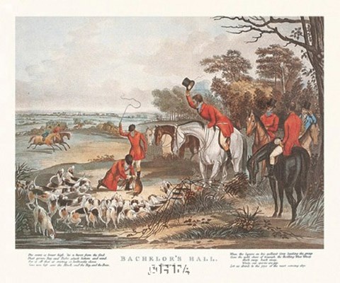 Framed Bachelor's Hall/Plate No. 5 Print