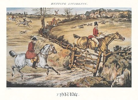 Framed Full Cry Print