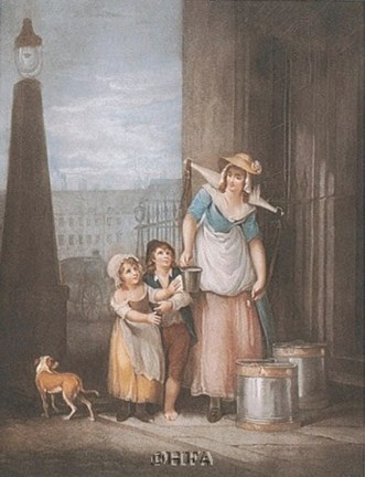 Framed Cries of London PL2 Print