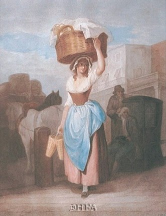 Framed Cries of London PL9 Print