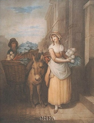 Framed Cries of London PL13 Print