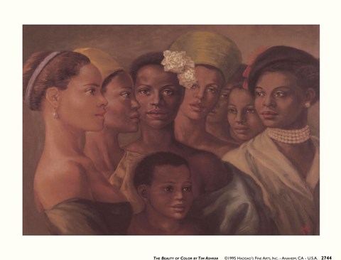 Framed Beauty of Color Print