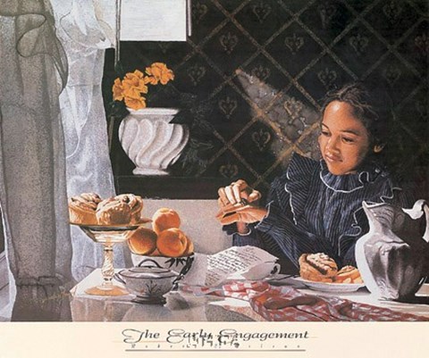 Framed Early Engagement Print