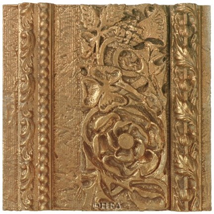 Framed Copper Banded Frieze Print