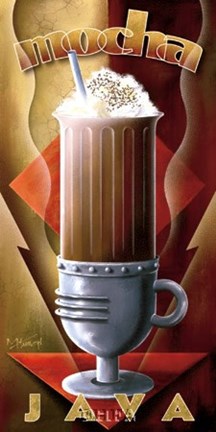 Framed Mocha Java Print