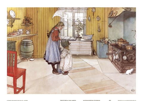 Framed Kitchen Print