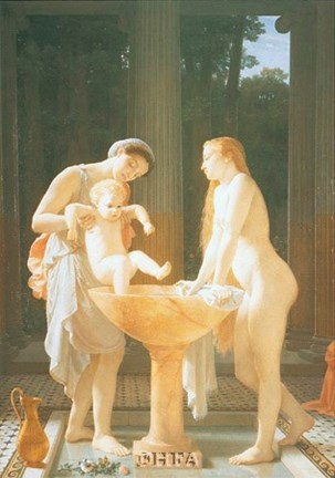 Framed Le Bain (The Bath), 1868 Print