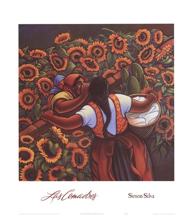 Framed Las Comadres Print