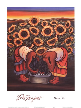 Framed Dos Mujeres Print