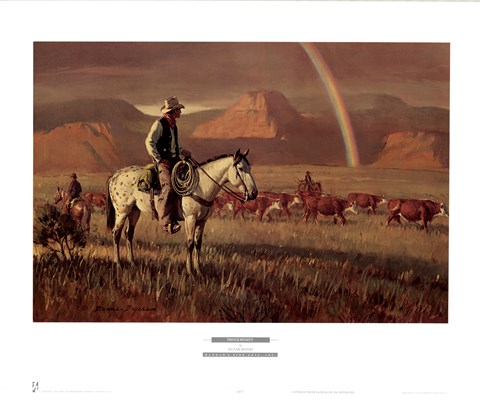 Framed Fringe Benefit Print