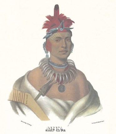 Framed Chon-Ca-Pe Print